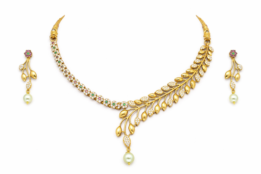 Necklace with Earrings