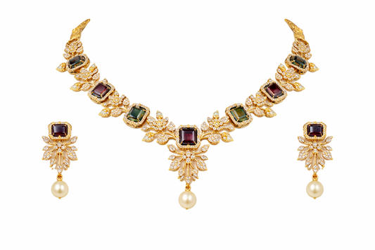 Necklace with Earrings