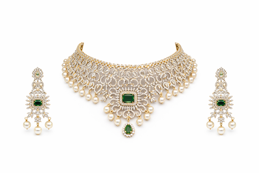 Necklace with Earrings