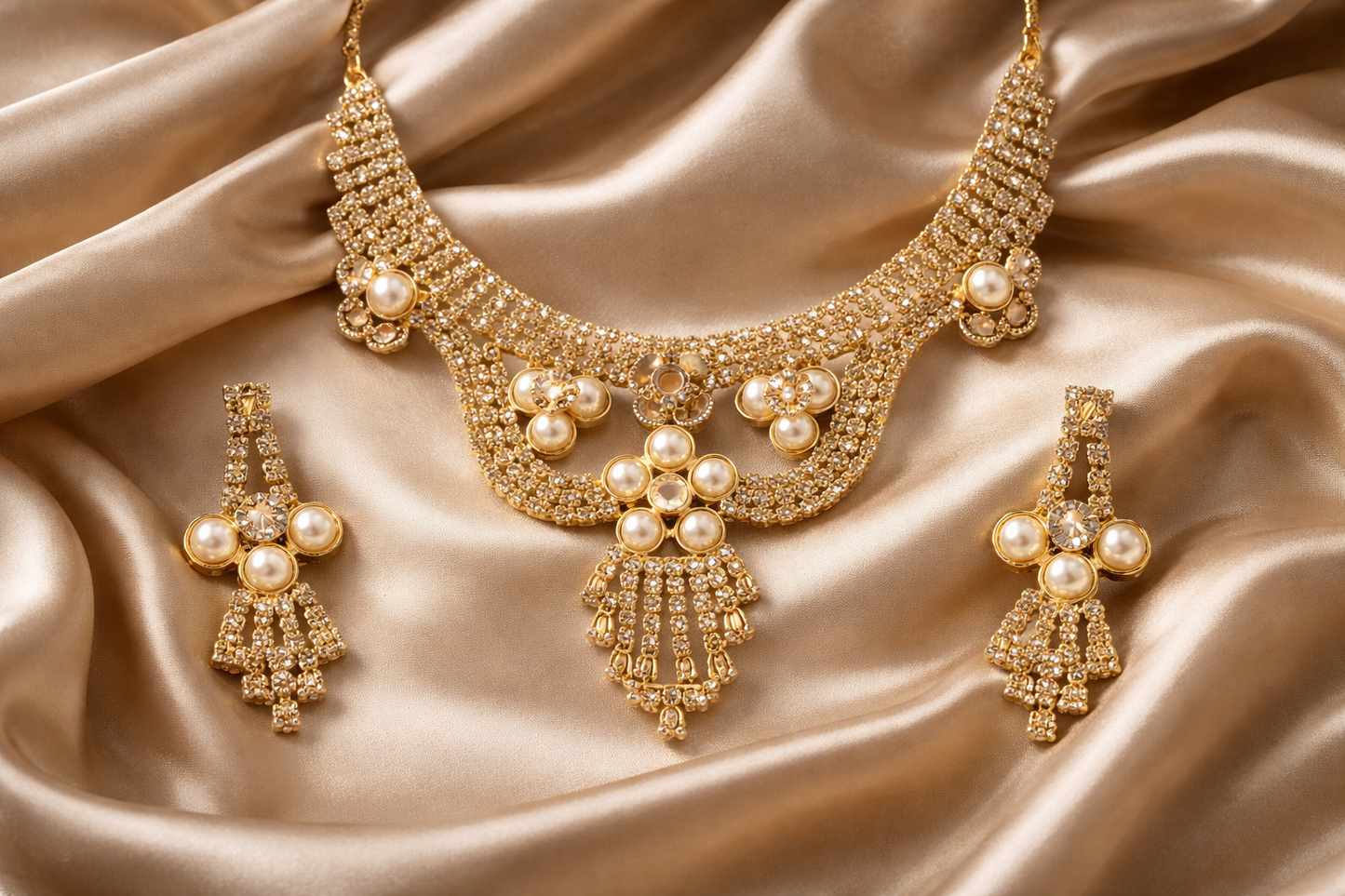 Necklace with Earrings