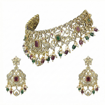 Necklace with Earrings