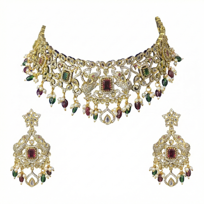 Necklace with Earrings