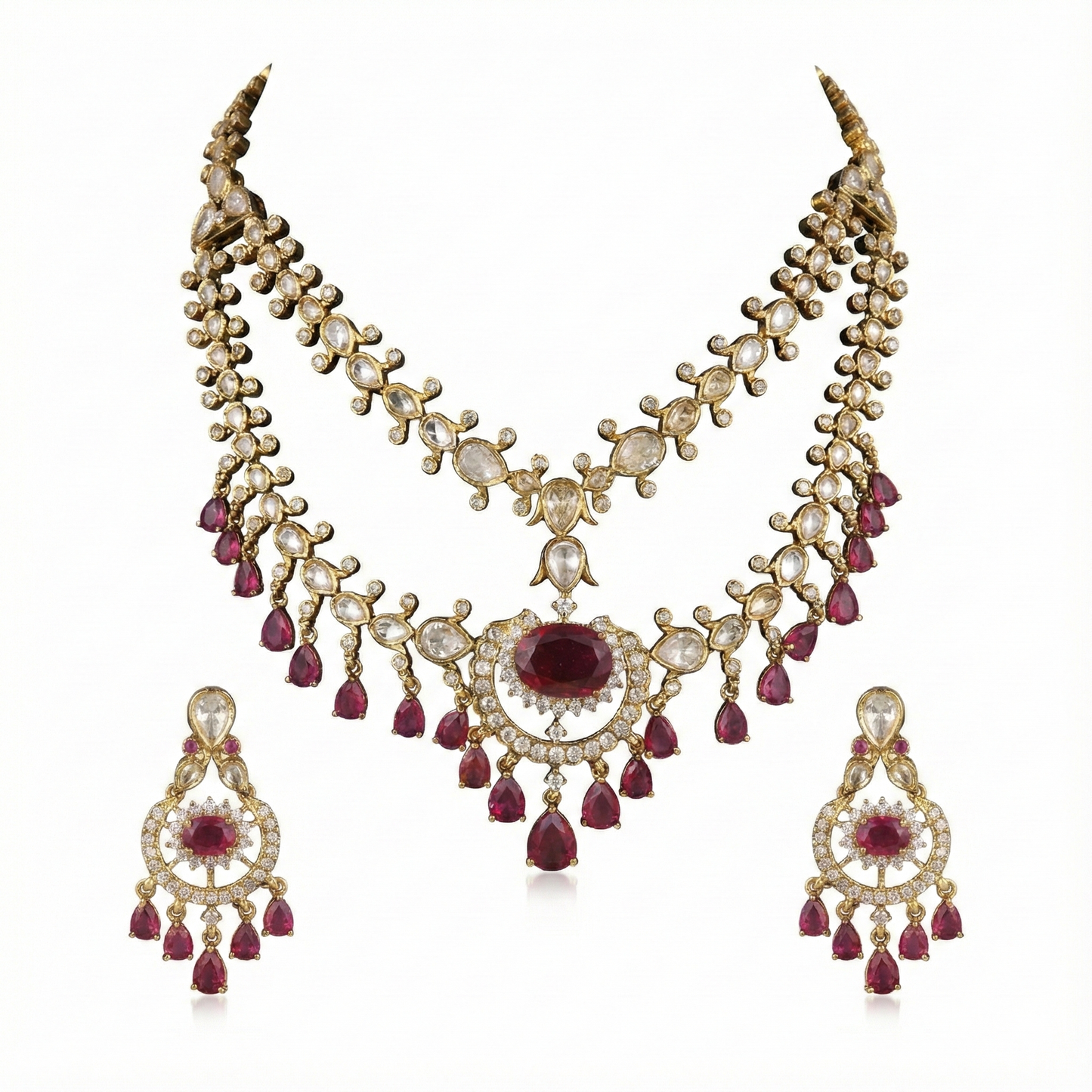 Necklace with Earrings