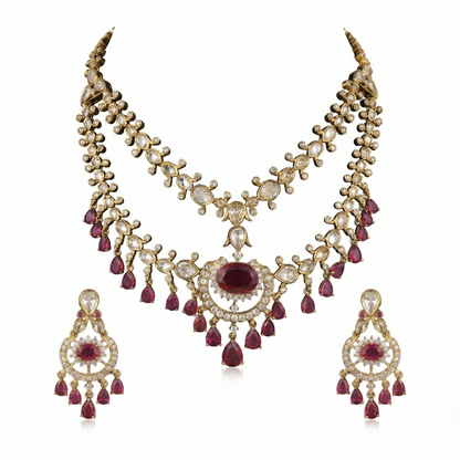 Necklace with Earrings