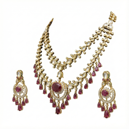 Necklace with Earrings