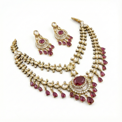 Necklace with Earrings