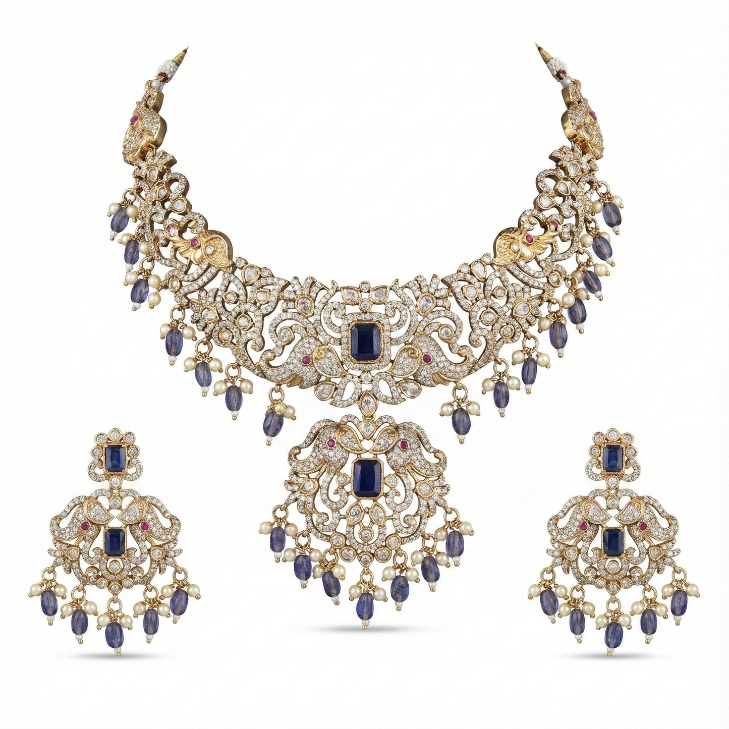 Necklace with Earrings