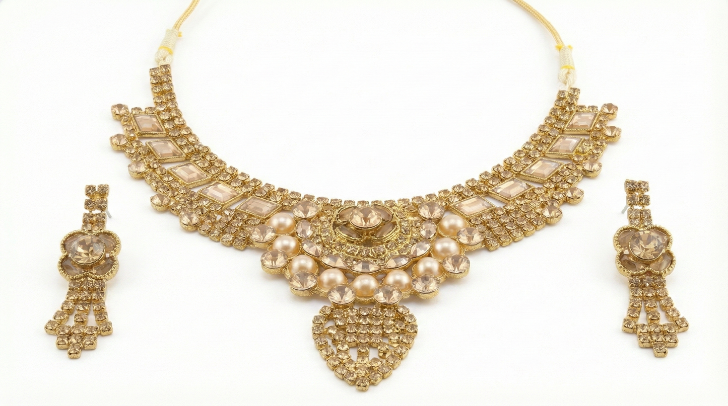 Necklace with Earrings