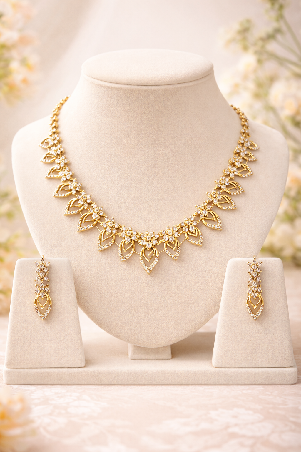 Necklace with Earrings