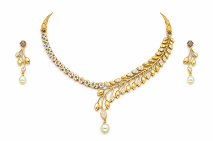 Necklace with Earrings