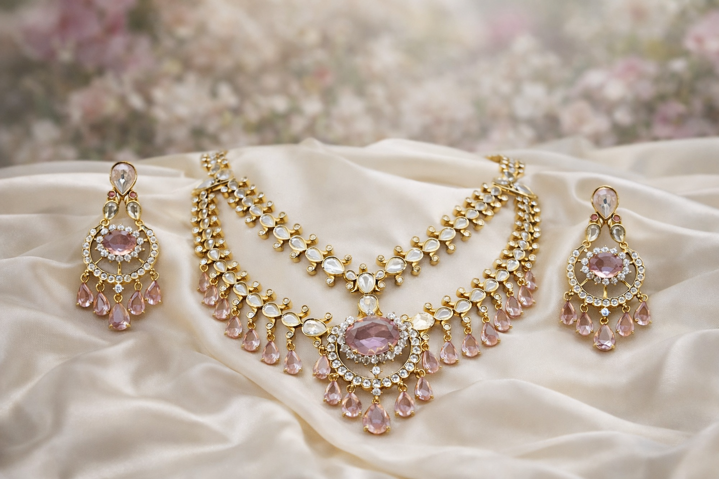 Necklace with Earrings