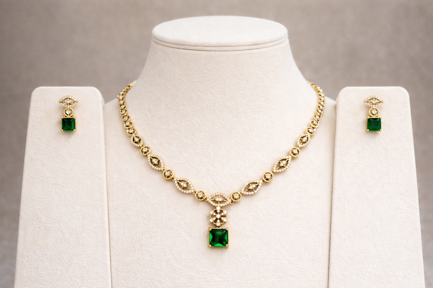 Necklace with Earrings