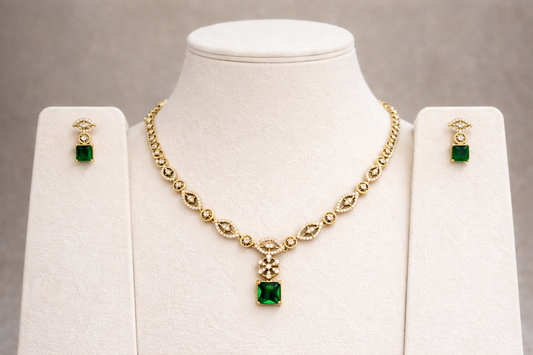 Necklace with Earrings