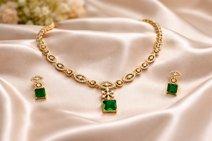 Necklace with Earrings