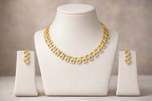 Necklace with Earrings