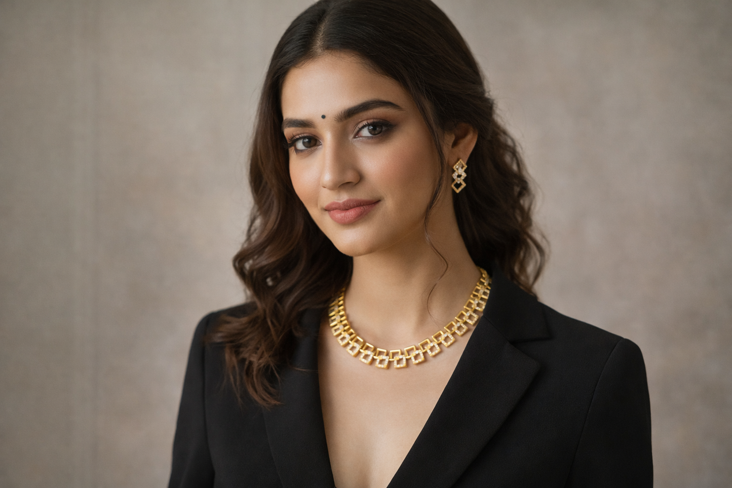 Necklace with Earrings