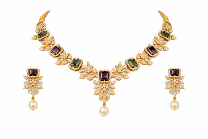 Necklace with Earrings