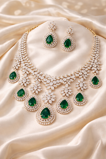 Necklace with Earrings