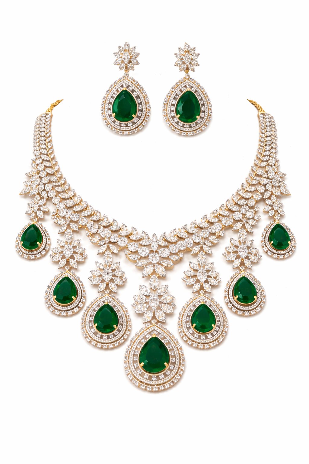 Necklace with Earrings