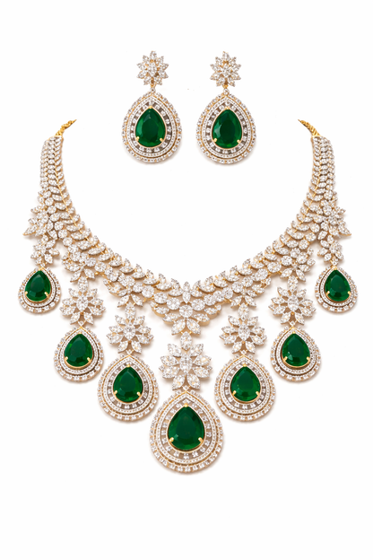 Necklace with Earrings