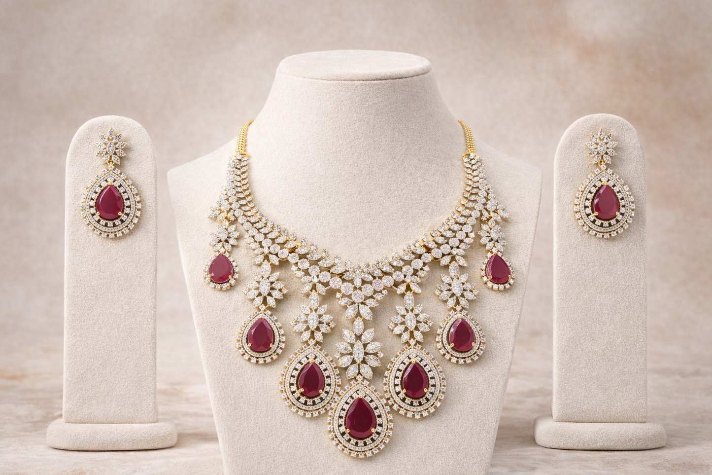 Necklace with Earrings