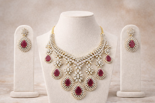 Necklace with Earrings