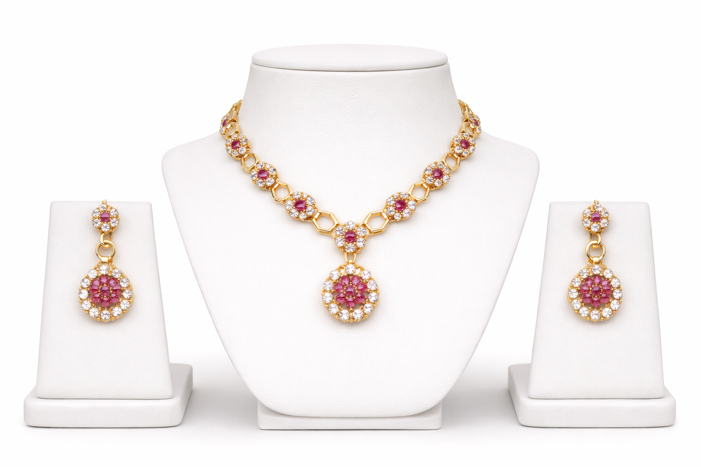 Necklace with Earrings