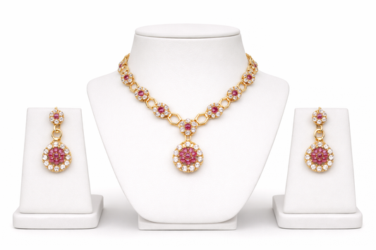 Necklace with Earrings