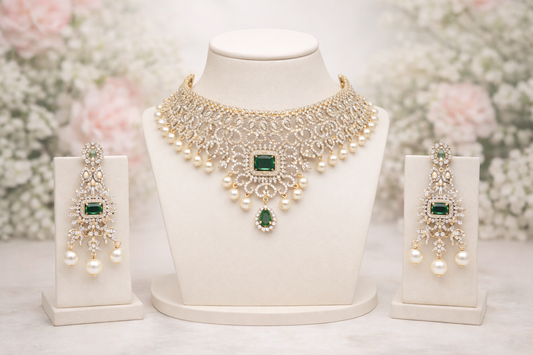 Necklace with Earrings