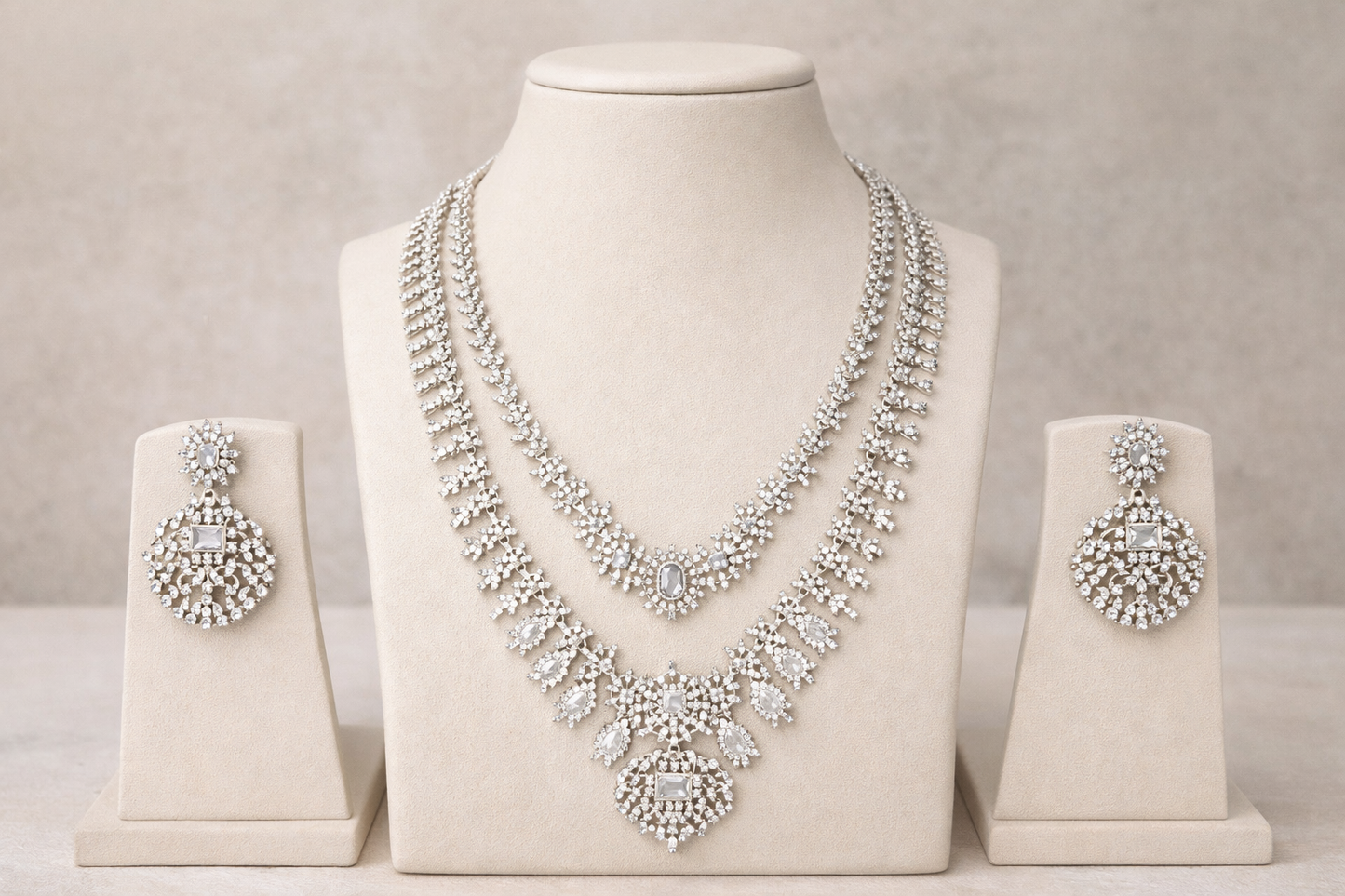 Necklace with Earrings