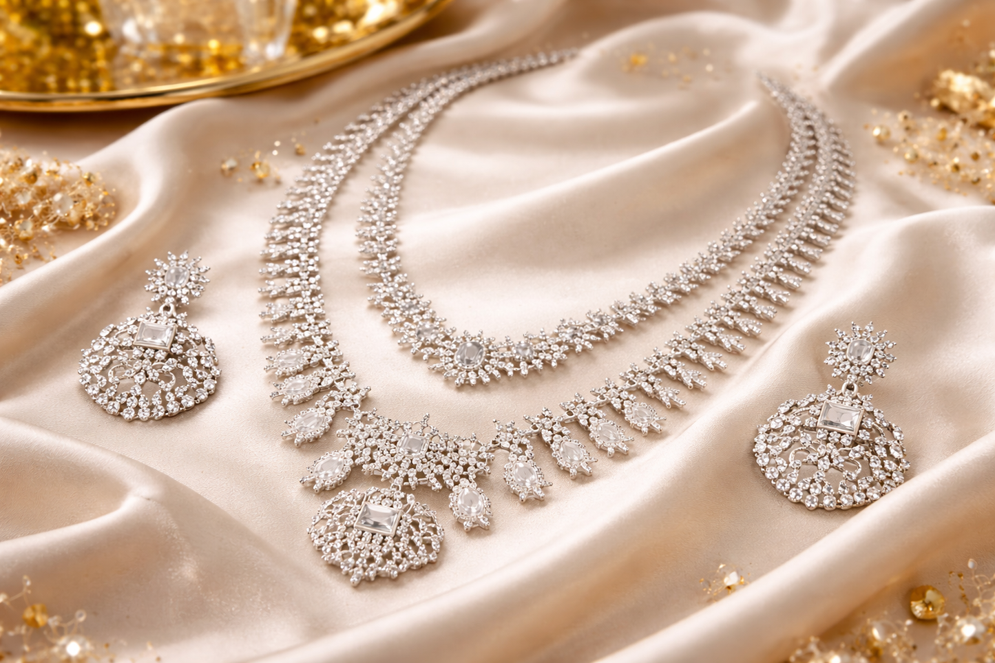 Necklace with Earrings