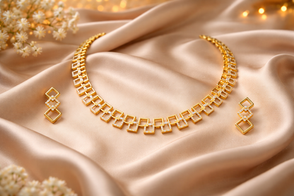 Necklace with Earrings