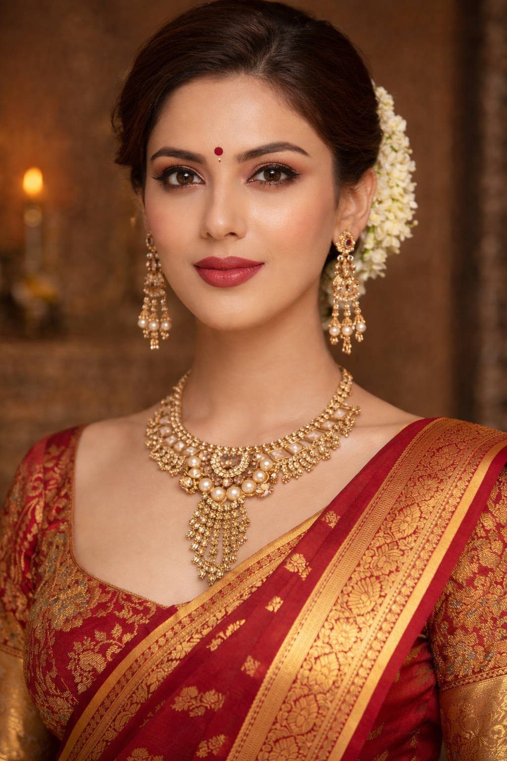 Necklace with Earrings