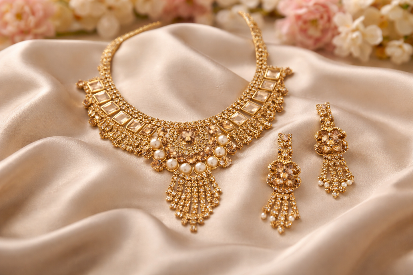 Necklace with Earrings