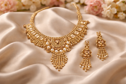 Necklace with Earrings