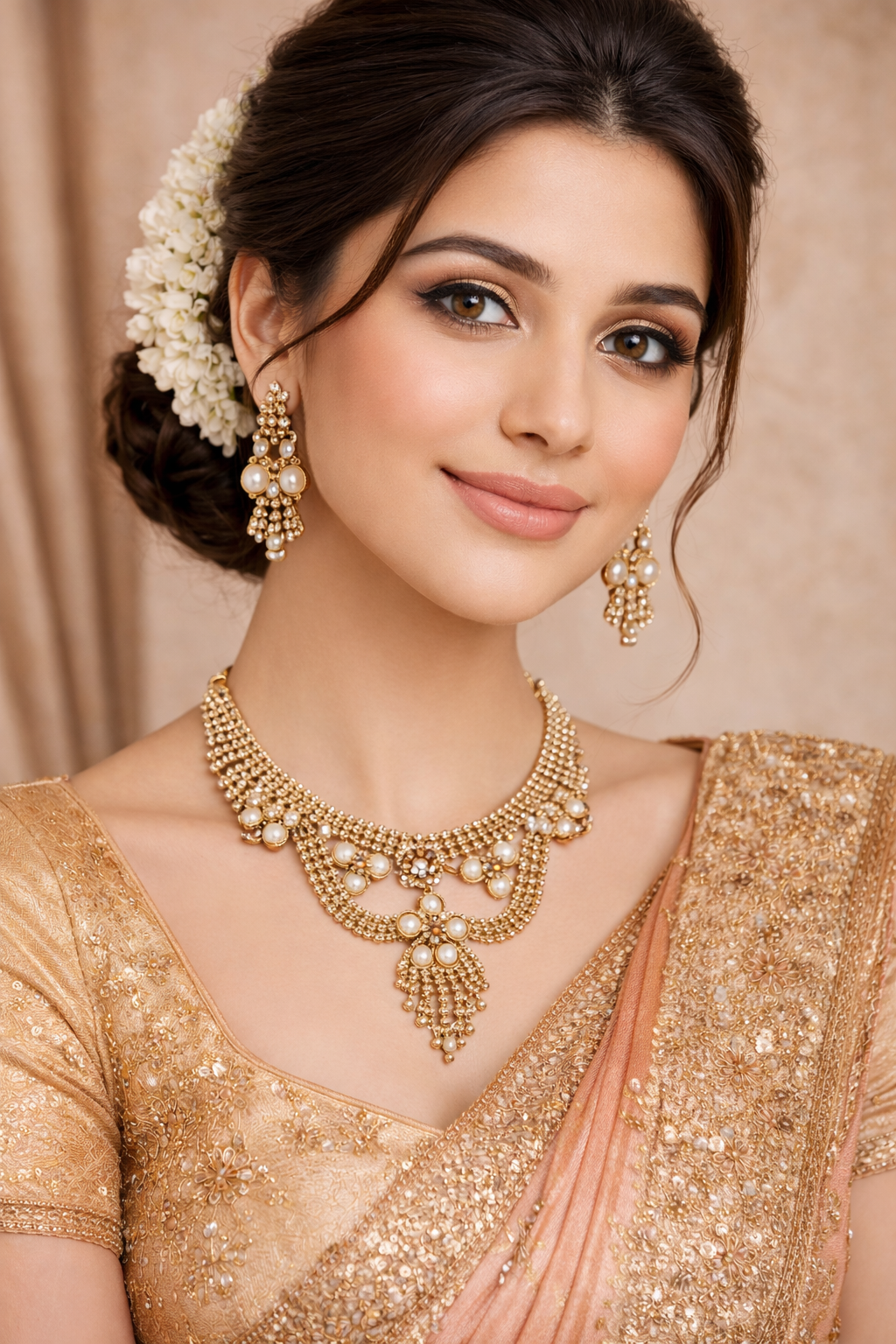 Necklace with Earrings