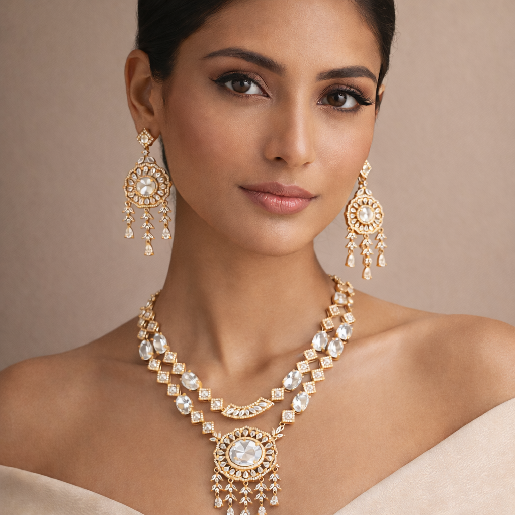 Necklace with Earrings