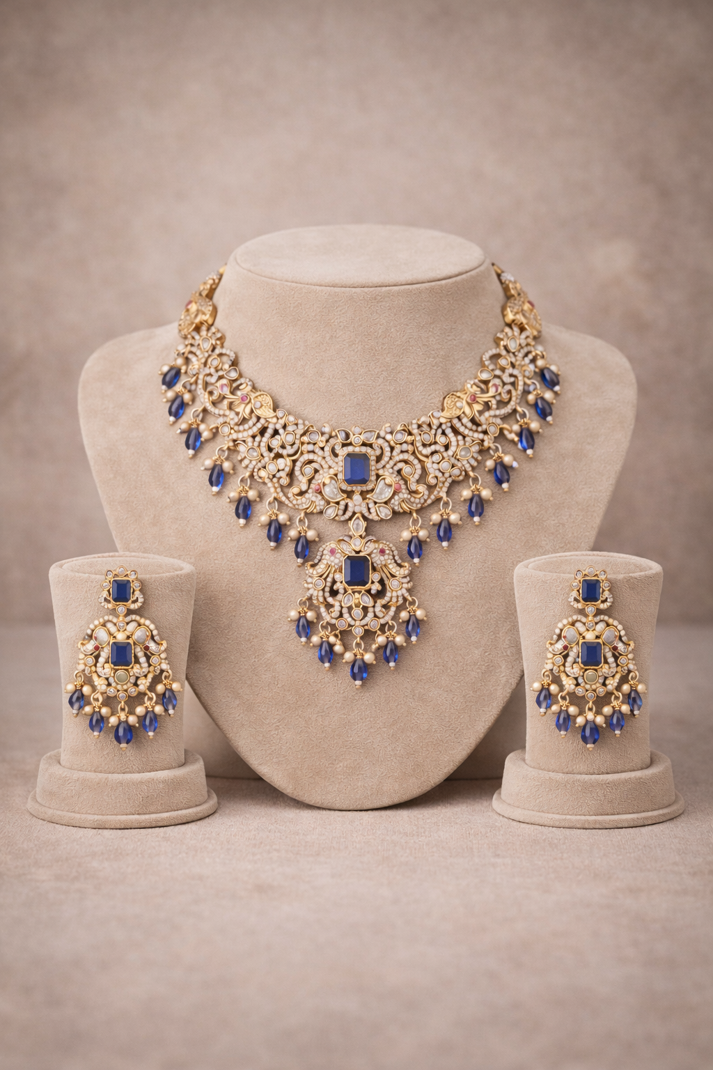 Necklace with Earrings