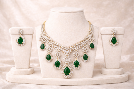 Necklace with Earrings