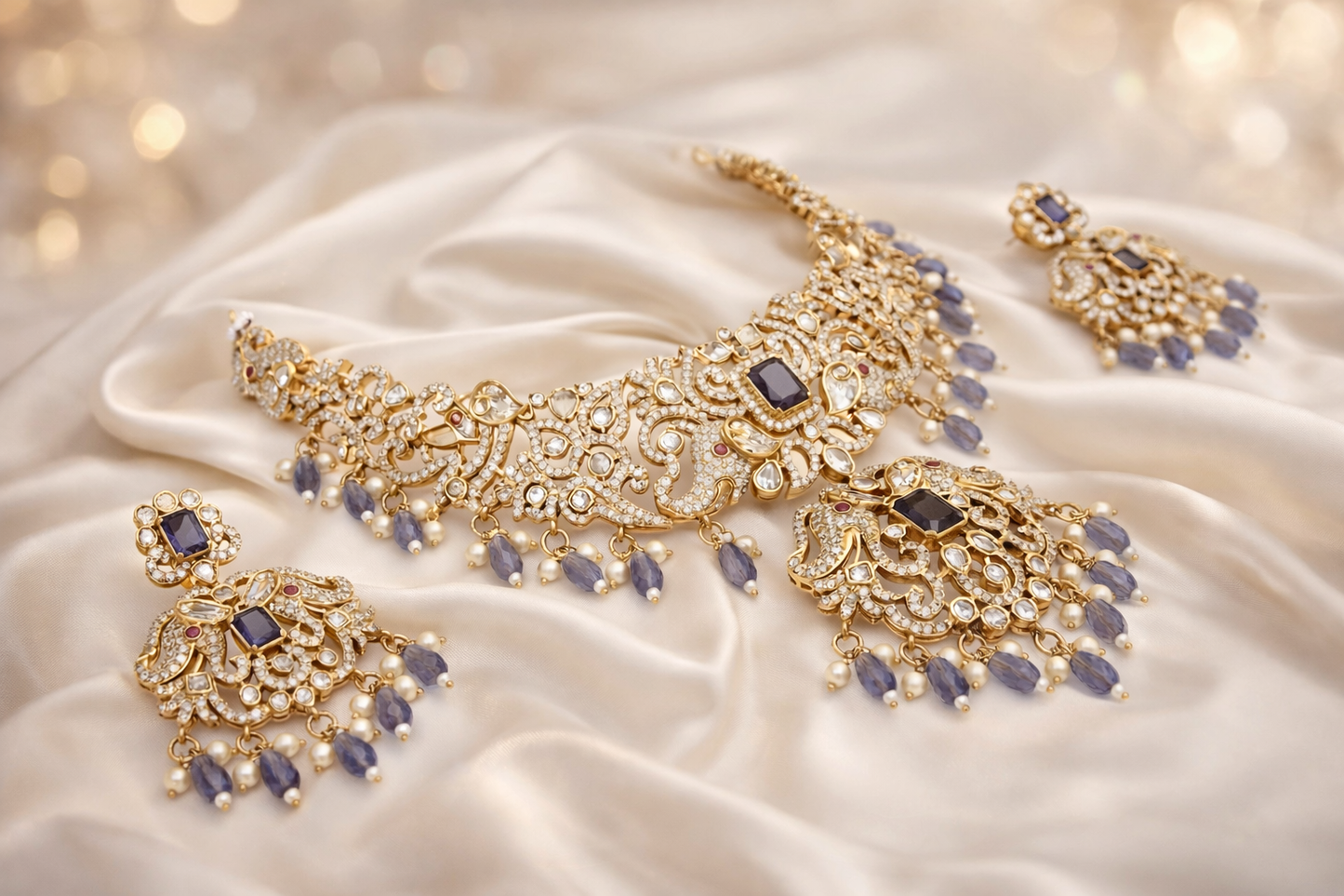 Necklace with Earrings