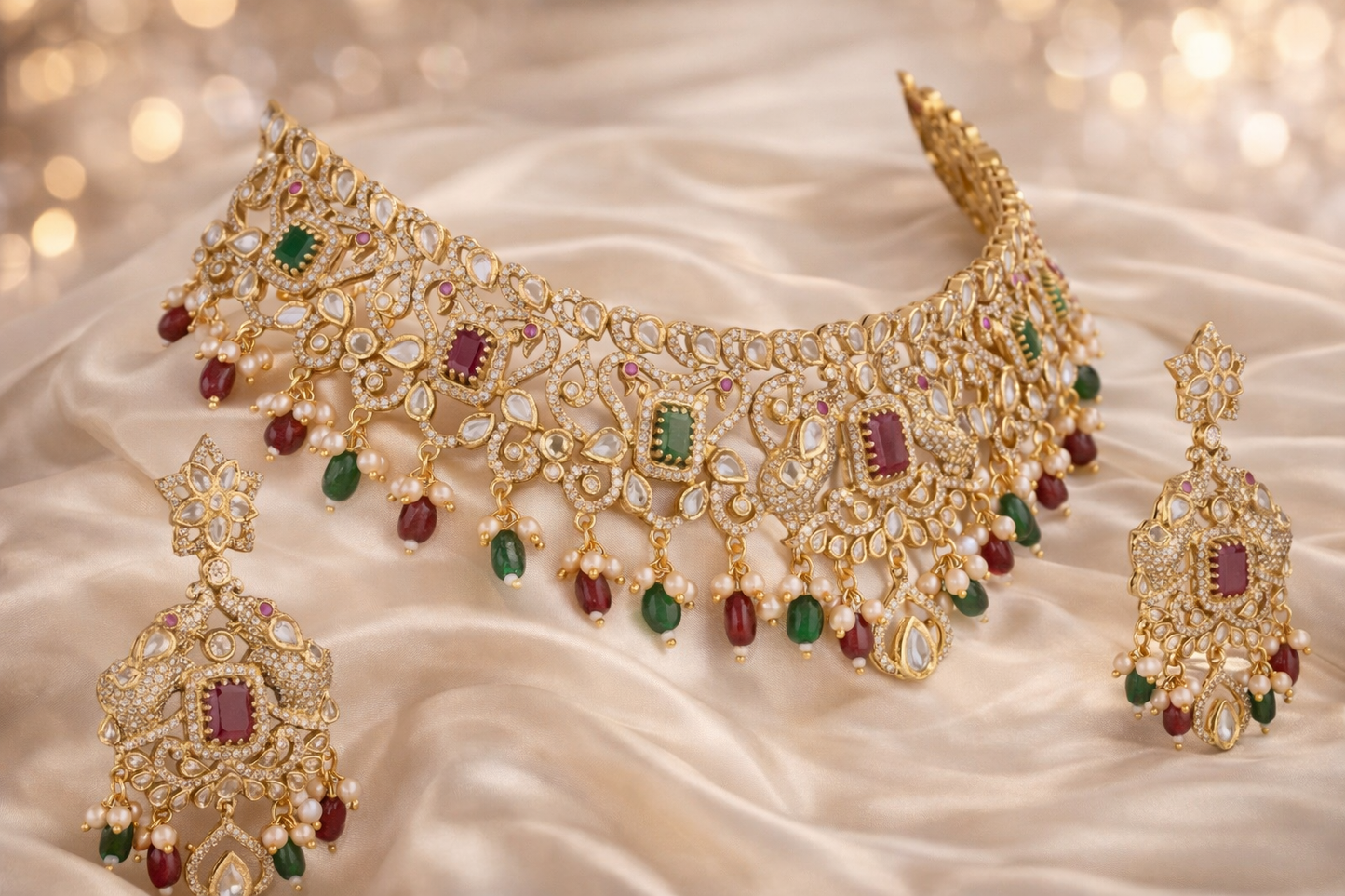 Necklace with Earrings