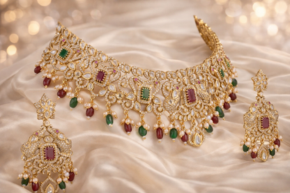 Necklace with Earrings