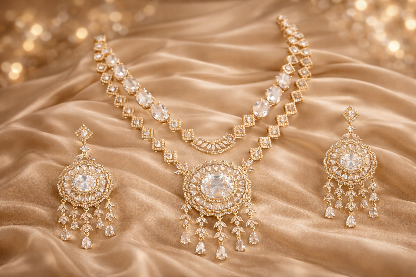 Necklace with Earrings